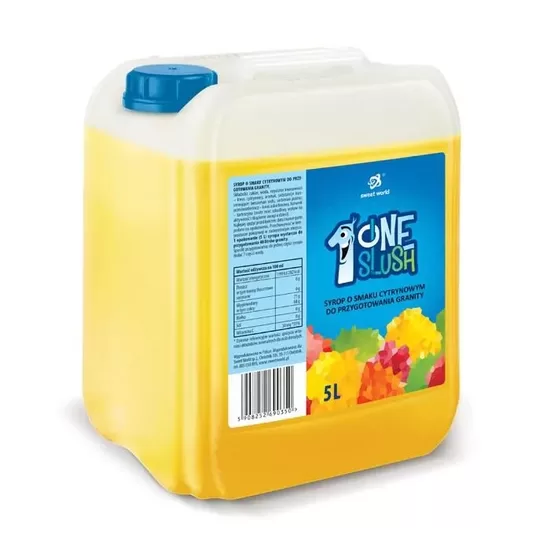 Slush sīrups ar citronu garšu 5L