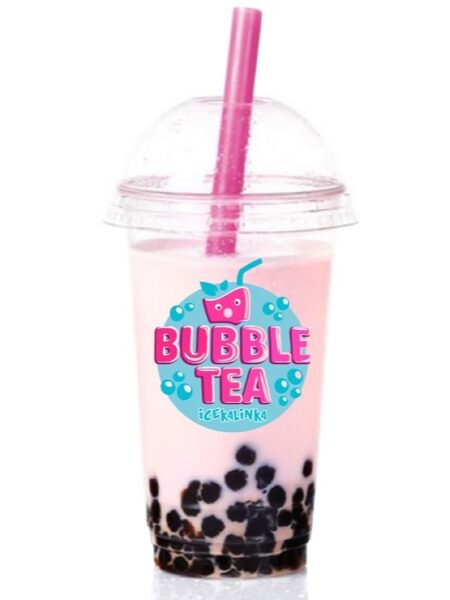 Bubble tea glāzes un salmiņi