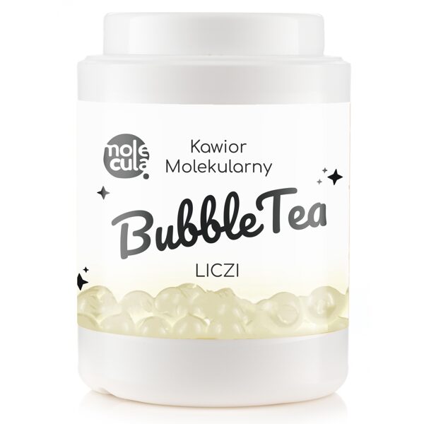 Bubble tea balls with litchi taste